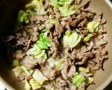 ☆豚肉 キャベツ ニラ 卵 炒め☆作り方3写真