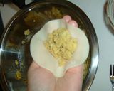 さつま芋バター醤油♪揚げ餃子作り方3写真