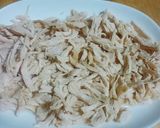 ＊蒸し鶏のサラダ＊作り方3写真