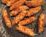 焼肉キムチ味☆シャキシャキもやしの肉巻き作り方8写真