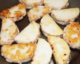 生つみれで大根のはさみ焼き作り方4写真