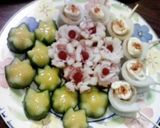 ちくわとカニかまのお花♪♪♪作り方3写真