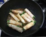 水菜の豚バラ巻き作り方7写真