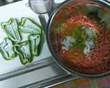 しょうが香る♥ピーマンの肉詰め作り方1写真