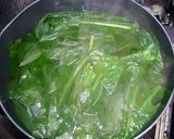 ほうれん草の美味しい味噌汁作り方1写真