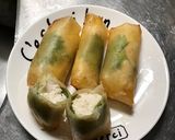 鶏むね肉と大葉のチーズ挟み春巻き☆作り方6写真