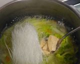 春雨入り☆ほっこり豆乳スープ作り方4写真