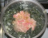 簡単☆乾燥わかめで韓国風牛肉レタススープ作り方9写真