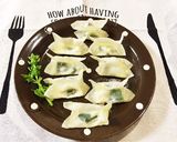簡単！モッツァレラチーズと生ハム餃子☆作り方5写真