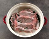 ターサイと豚肉のコーン鍋作り方3写真