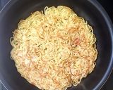 豚骨あんかけ明太焼きラーメン♪作り方6写真