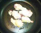 ほうれん草と手羽元ガーリック塩バター炒め作り方3写真
