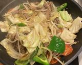 スペシャル肉野菜炒め！作り方5写真