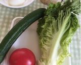 初心者さんの野菜サラダ〜(o˘◡˘o)♡作り方1写真