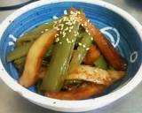 ラワンふきと丸天の炒め煮★作り方8写真