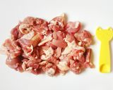 鶏もも肉とニンジンとタマネギの甘酢炒め作り方1写真