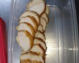 節約おつまみ☺鶏胸チャーシュー♬作り方5写真