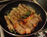 祖母直伝☆いんげんと人参の豚肉巻き作り方7写真