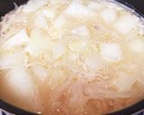 白い野菜のミソスープ作り方3写真