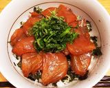 びんちょう鮪漬け丼♪作り方3写真
