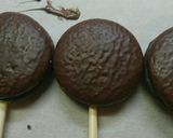 ペロペロキャンディー風チョコデコパイ❗作り方1写真