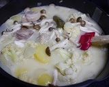 カリフラワーとチキンのホワイトシチュー作り方6写真