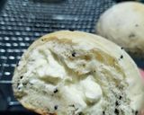 黒ごまクリームチーズパン作り方14写真
