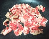 肉豆腐丼作り方2写真