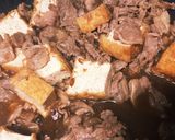 肉豆腐丼作り方4写真