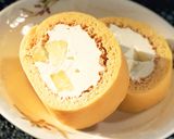 糖質制限◆大豆粉のふわふわロールケーキ作り方20写真