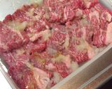 簡単♡牛肉が超柔らかくなる♡焼き肉作り方1写真