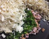えのきともやしでインドネシア風チャーハン作り方1写真