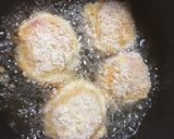 リッツとクリームチーズの生ハム巻きフライ作り方4写真