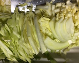 余り野菜とザーサイの簡単ピリ辛炒め作り方1写真