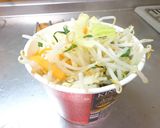 最速のレンジで野菜たっぷりカップ麺作り方14写真