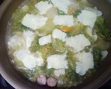 あったか♪レタスのチーズコンソメスープ作り方4写真