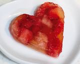 離乳食 りんごジュースとイチゴのゼリー♡作り方6写真