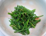 肉のタタキ 葱サラダ巻作り方1写真
