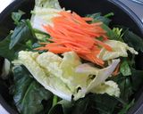 白菜の和風クリーム煮 柚子胡椒風味作り方2写真