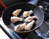 白だしで♪手羽元と白菜の煮込み作り方2写真