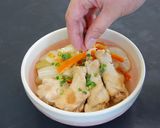 白だしで♪手羽元と白菜の煮込み作り方4写真