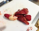 簡単！本格ビストロ風♬鶏の塩レバー作り方1写真