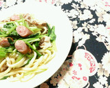 ウィンナーと小松菜の✿和風❀焼きうどん✿作り方4写真