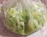 ご飯が進む！簡単♡白菜のにんにく漬け作り方3写真