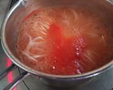 ２度ゆでなしで簡単☆彡素麺のトマトスープ作り方5写真
