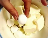 たまごボーロで豆腐レアチーズケーキ!作り方5写真