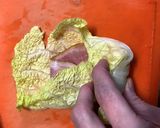 白菜ベーコン巻きのトマト煮♪作り方3写真
