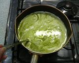 抹茶ミルクプリン作り方3写真