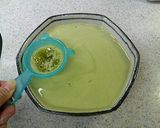 抹茶ミルクプリン作り方4写真