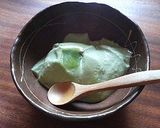 抹茶ミルクプリン作り方5写真